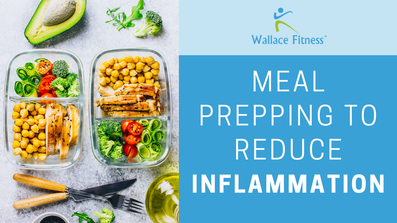 Meal Prepping, Wallace Fitness, Anti-Inflammatory, Reduce Inflammation, Personal Trainer, Personal Training Mt. Dora, Healthy Recipes
